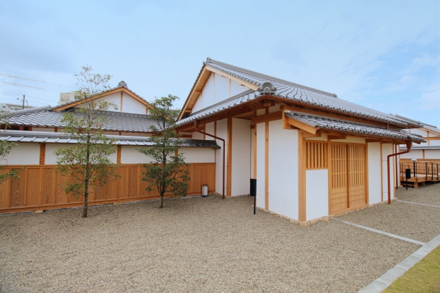 植栽 平屋