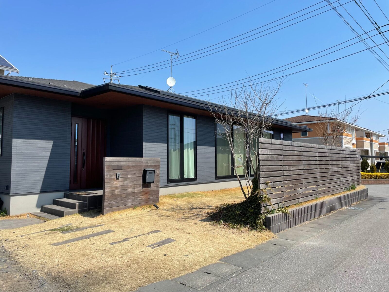 施工前 門柱