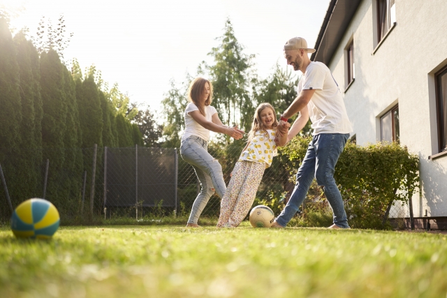 コラム：家族　庭
