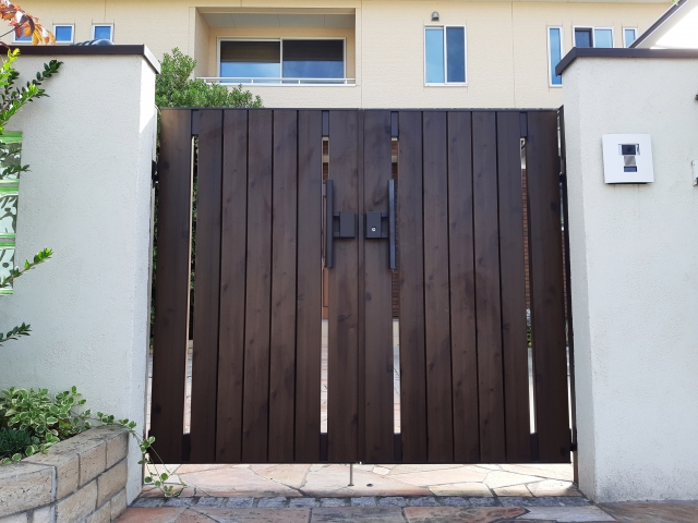 門扉 開き戸 ガーデンラボ
