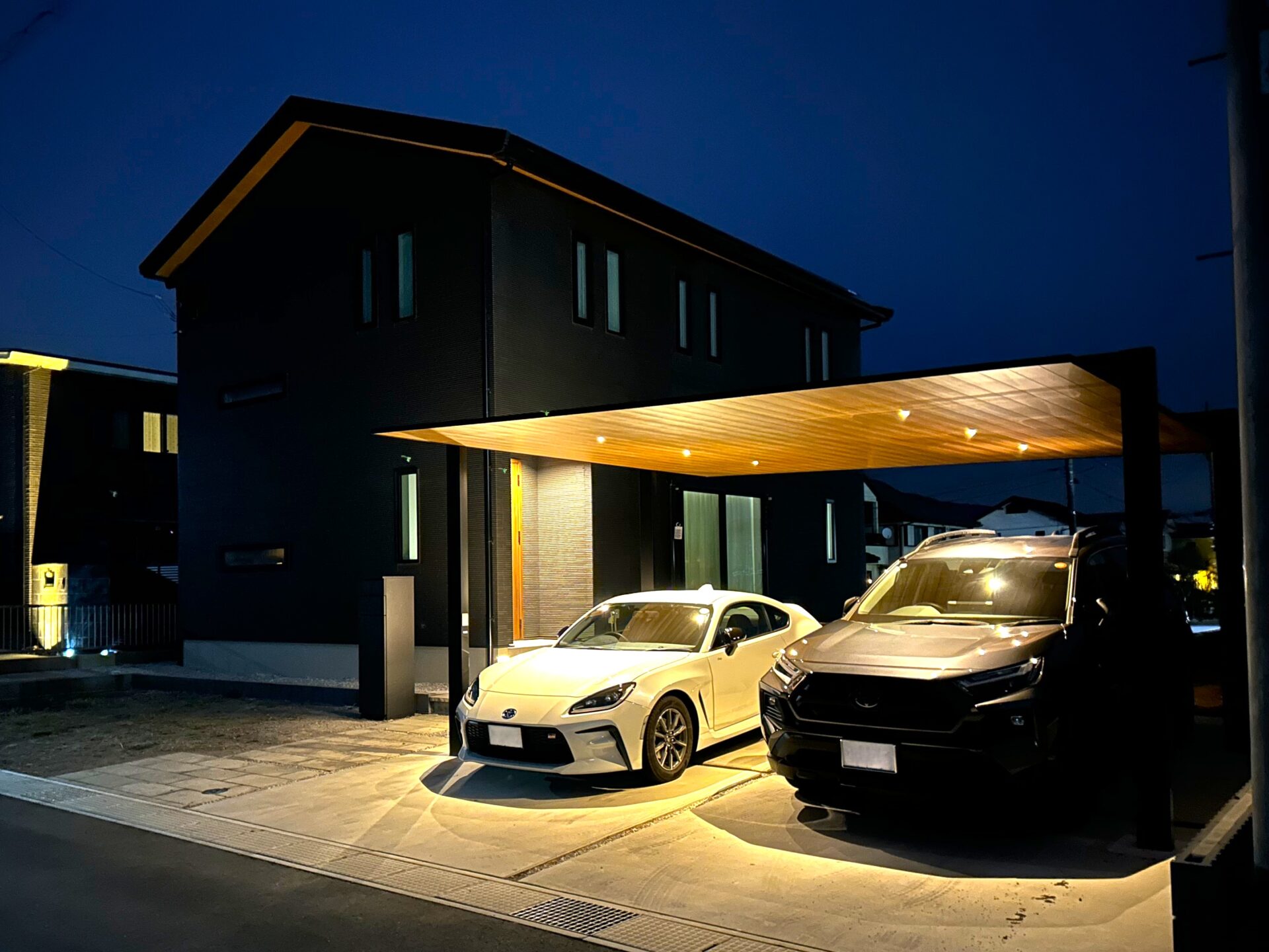 カーポート 渋川市半田 4