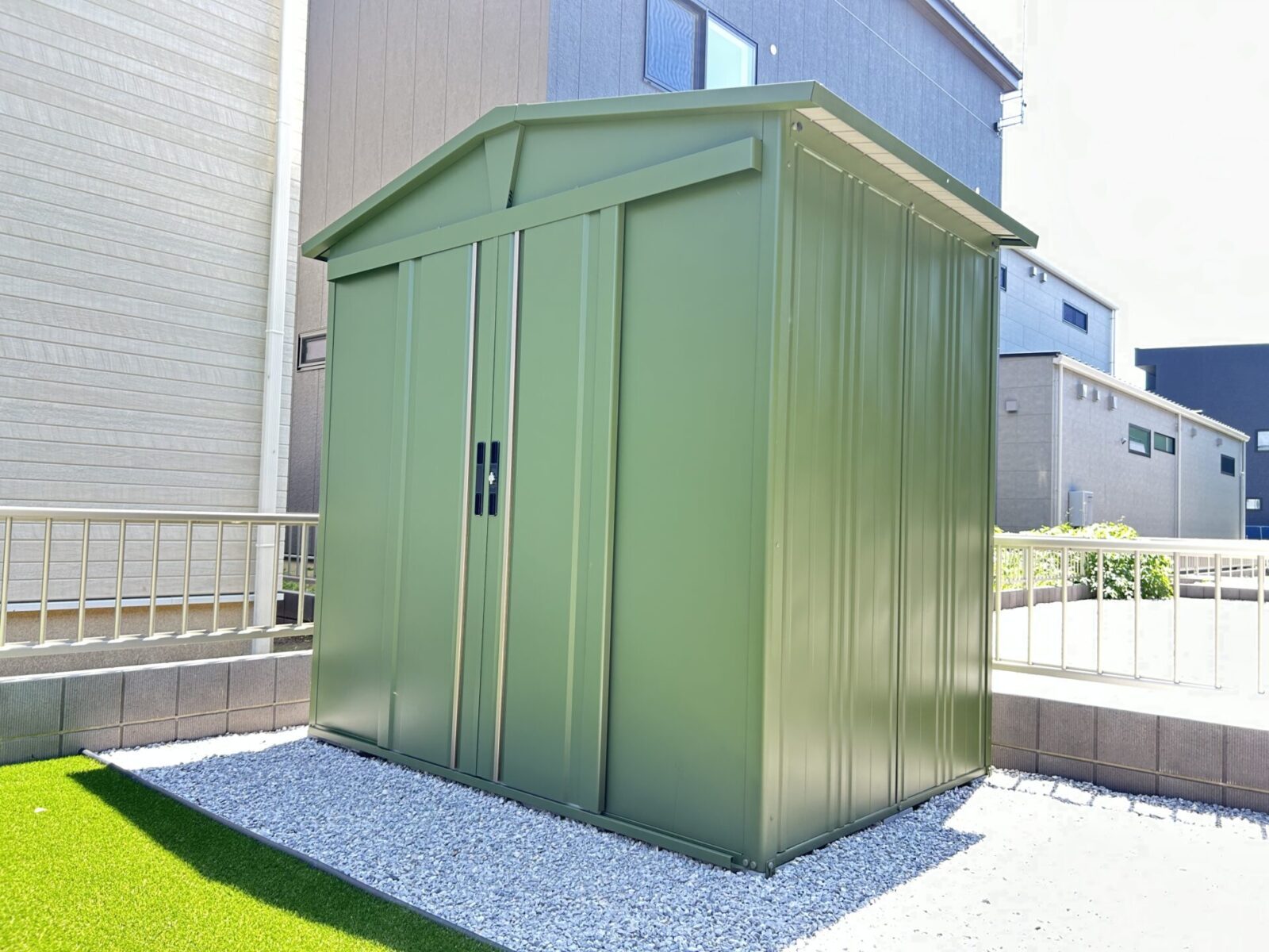 写真物置（タクボ リジュー ガーデングリーン）