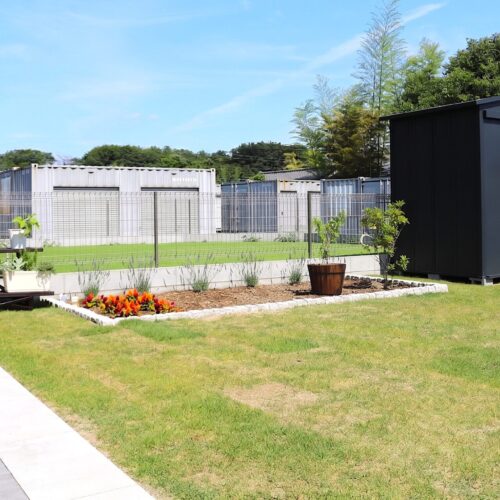 群馬県前橋市A様邸 花壇と物置 ガーデンラボ